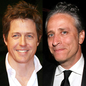 Hugh Grant, Jon Stewart Hugh Grant, Jon Stewart